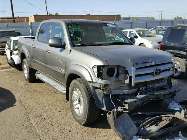 5TBDT48116S514984 - 2006 TOYOTA TUNDRA DOU GRAY photo 1