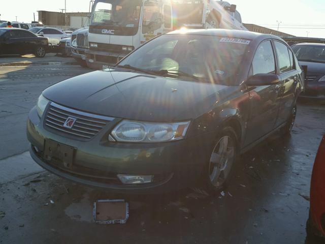 1G8AL58B77Z100708 - 2007 SATURN ION LEVEL GREEN photo 2