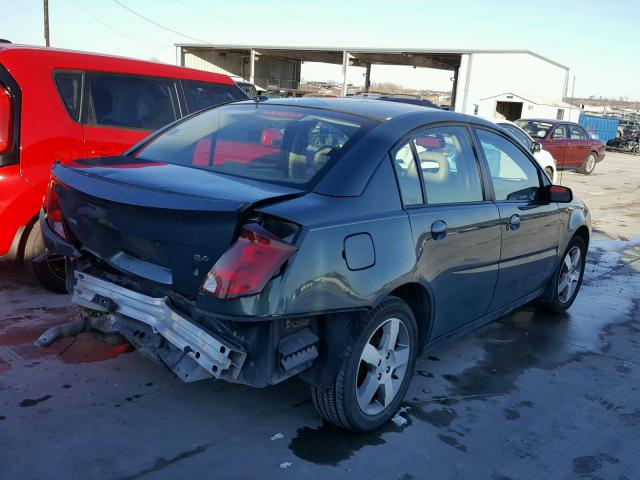 1G8AL58B77Z100708 - 2007 SATURN ION LEVEL GREEN photo 4