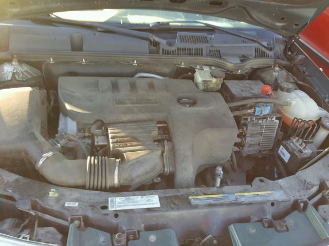 1G8AL58B77Z100708 - 2007 SATURN ION LEVEL GREEN photo 7