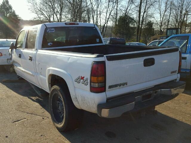 1GTHK23D56F262044 - 2006 GMC SIERRA K25 WHITE photo 3