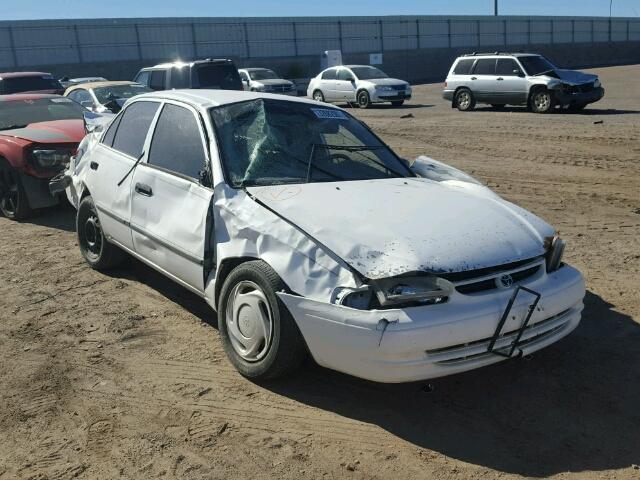 1NXBR12E8YZ348125 - 2000 TOYOTA COROLLA VE WHITE photo 1