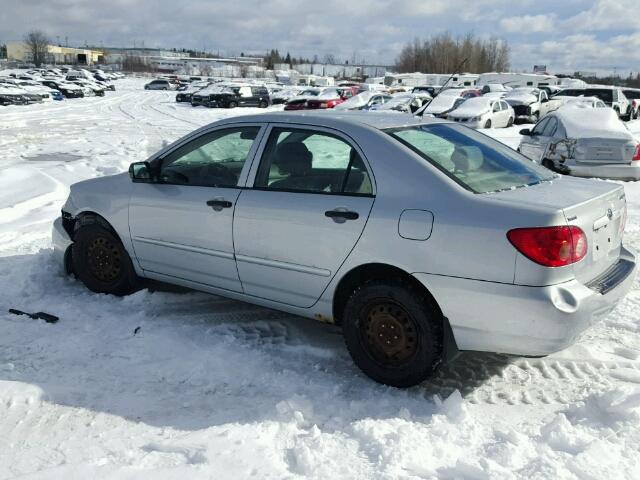 2T1BR32E36C685151 - 2006 TOYOTA COROLLA CE SILVER photo 3