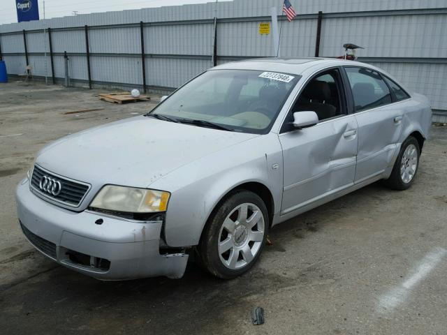 WAUBH64B31N163856 - 2001 AUDI A6 2.8 SILVER photo 2