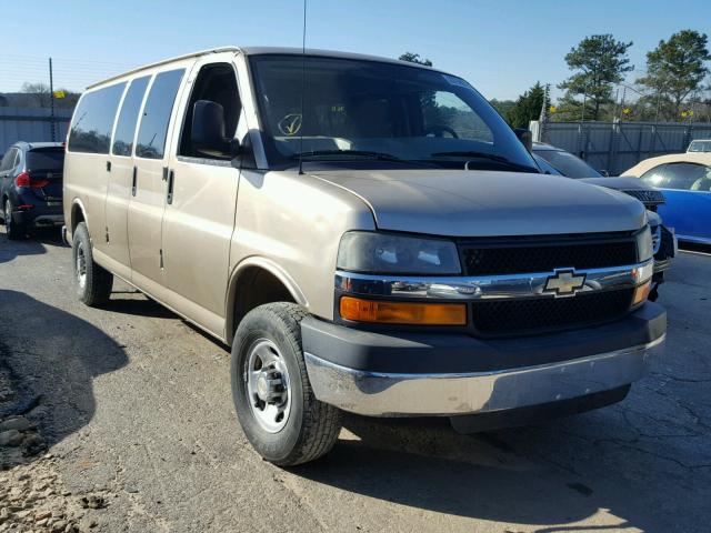 1GAZG1FG8C1101341 - 2012 CHEVROLET EXPRESS G3 BROWN photo 1