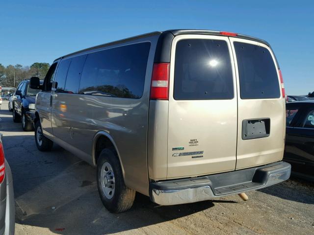 1GAZG1FG8C1101341 - 2012 CHEVROLET EXPRESS G3 BROWN photo 3