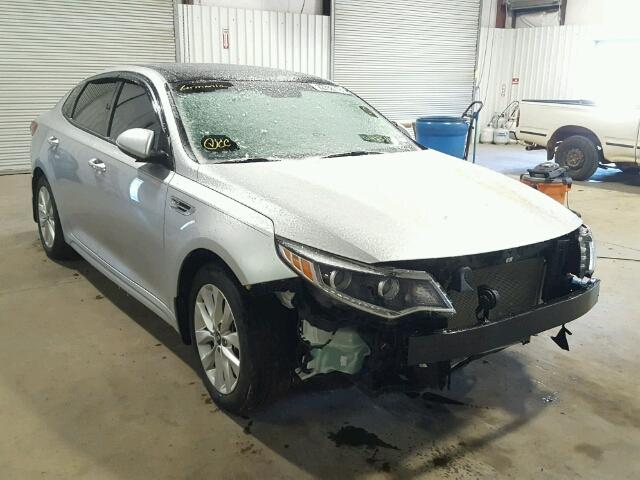 5XXGU4L3XGG042331 - 2016 KIA OPTIMA EX SILVER photo 1