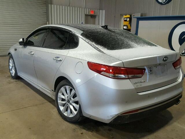 5XXGU4L3XGG042331 - 2016 KIA OPTIMA EX SILVER photo 3