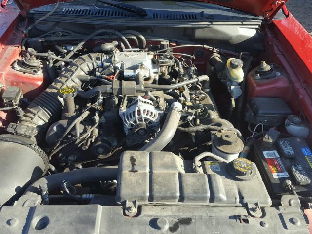 1FAFP42X4YF270967 - 2000 FORD MUSTANG GT RED photo 7