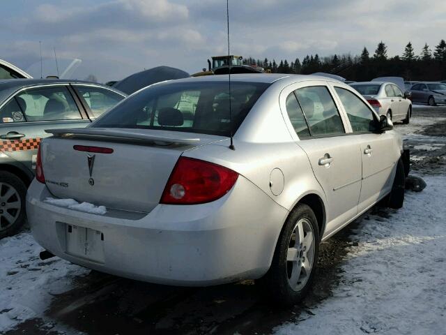 1G2AS55H297228116 - 2009 PONTIAC G5 SE SILVER photo 4