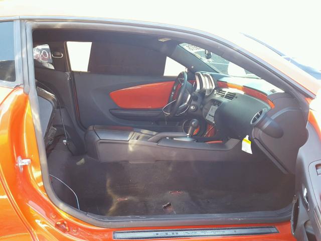 2G1FK1EJ0B9124654 - 2011 CHEVROLET CAMARO 2SS ORANGE photo 5