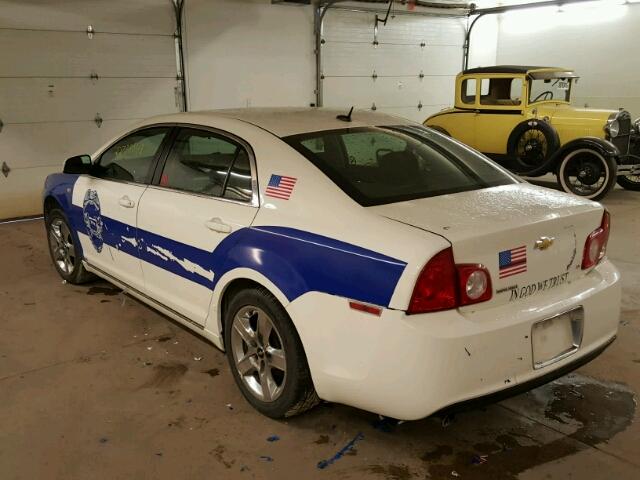 1G1ZH57B984230086 - 2008 CHEVROLET MALIBU 1LT თეთრი ფოტო 3