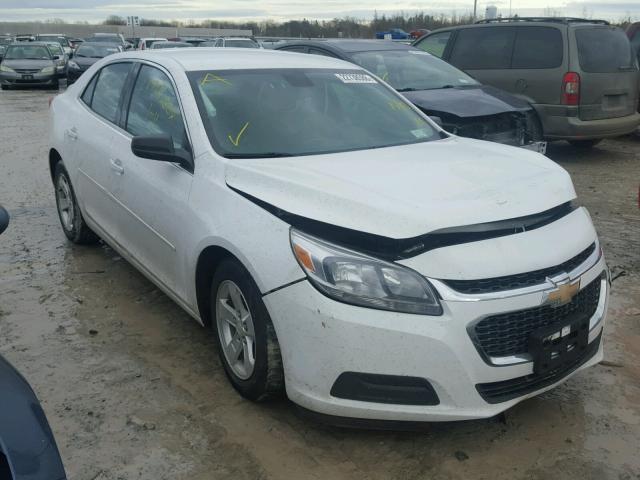 1G11B5SL6FF109984 - 2015 CHEVROLET MALIBU LS WHITE photo 1