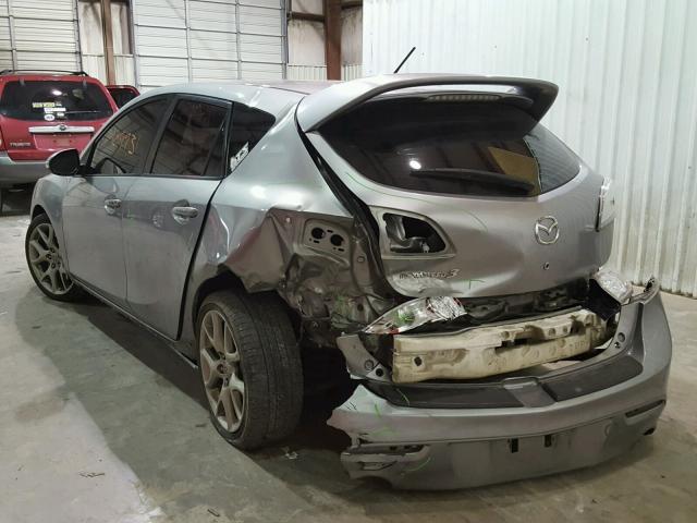 JM1BL1L36C1596032 - 2012 MAZDA SPEED 3 SILVER photo 3