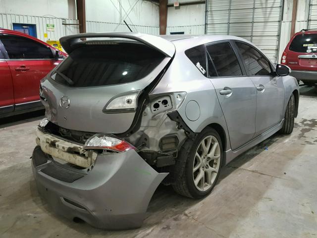 JM1BL1L36C1596032 - 2012 MAZDA SPEED 3 SILVER photo 4