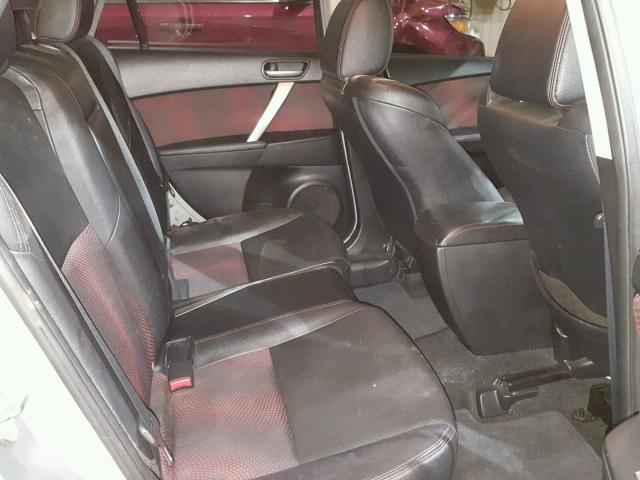 JM1BL1L36C1596032 - 2012 MAZDA SPEED 3 SILVER photo 6