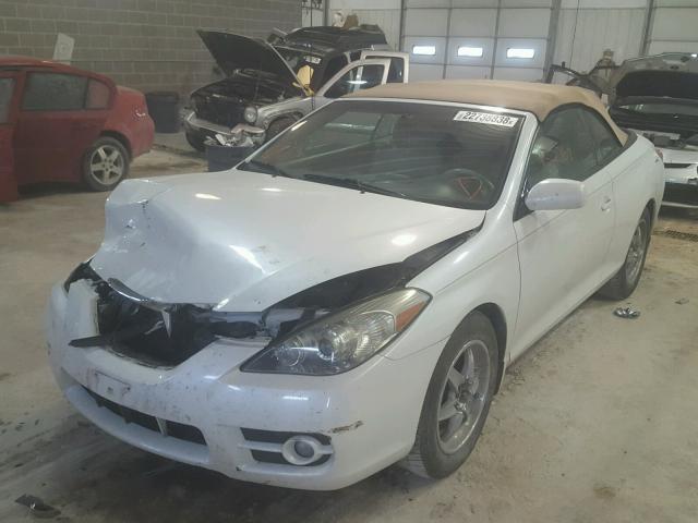 4T1FA38P67U131359 - 2007 TOYOTA CAMRY SOLA WHITE photo 2