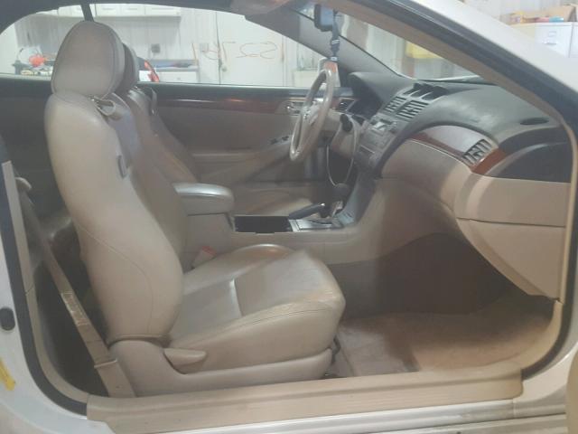 4T1FA38P67U131359 - 2007 TOYOTA CAMRY SOLA WHITE photo 5