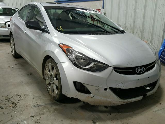 KMHDH4AE8BU149680 - 2011 HYUNDAI ELANTRA GL SILVER photo 1