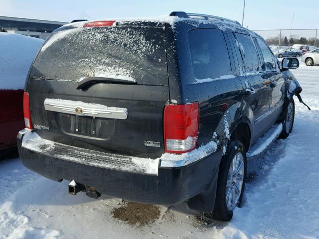 1A8HW58227F507244 - 2007 CHRYSLER ASPEN LIMI BLACK photo 4