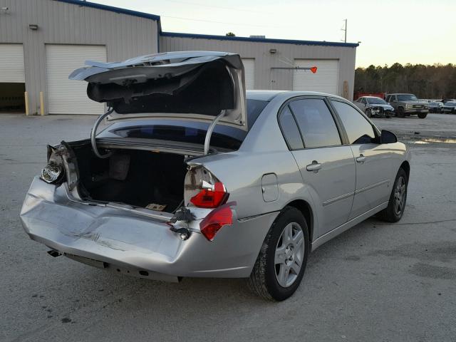 1G1ZT51F36F175601 - 2006 CHEVROLET MALIBU LT SILVER photo 4