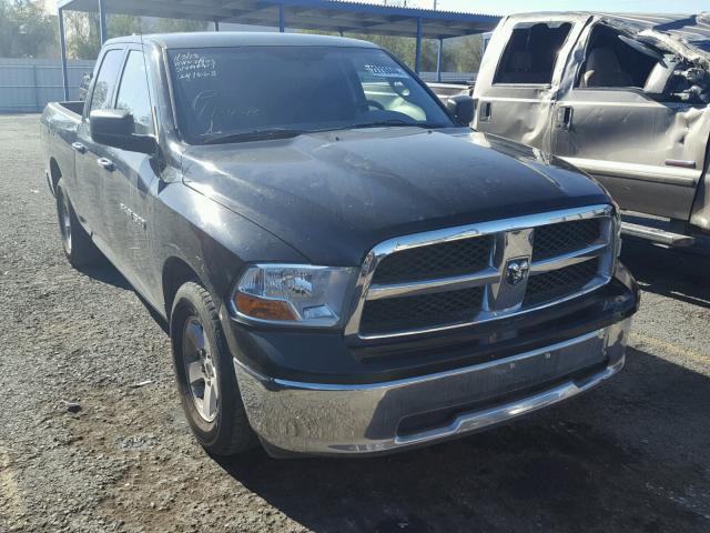 1C6RD6GP1CS265916 - 2012 DODGE RAM 1500 S BLACK photo 1