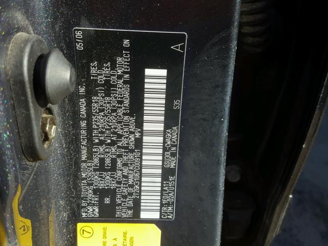 2T2GK31U67C009101 - 2007 LEXUS RX 350 GRAY photo 10