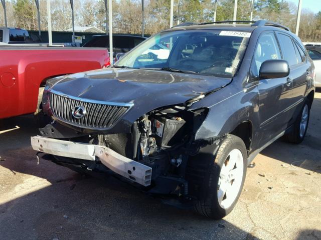 2T2GK31U67C009101 - 2007 LEXUS RX 350 GRAY photo 2