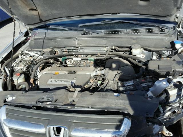 SHSRD78824U243484 - 2004 HONDA CR-V EX SILVER photo 7