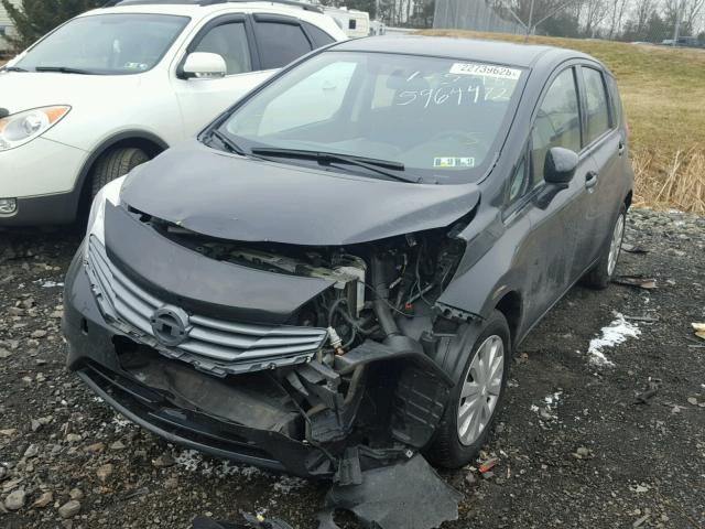 3N1CE2CP5GL361128 - 2016 NISSAN VERSA NOTE BLACK photo 2