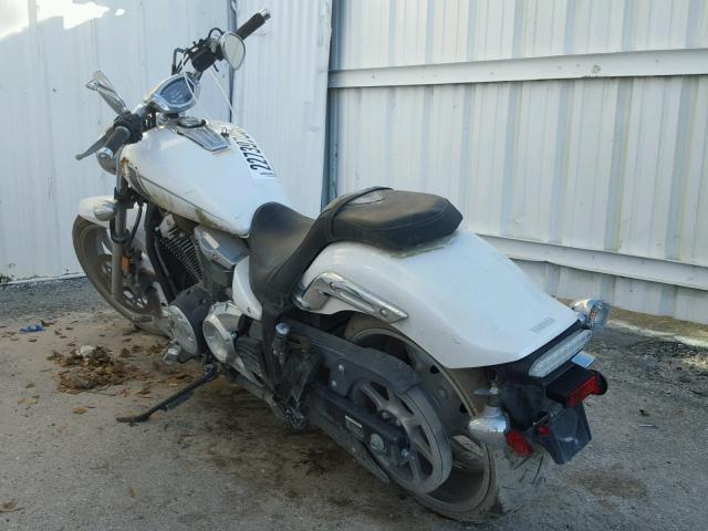 JYAVP33E8DA007302 - 2013 YAMAHA XVS1300 CU WHITE photo 3