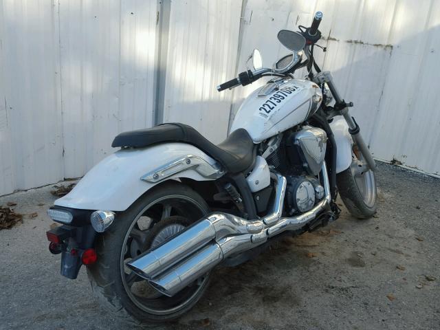 JYAVP33E8DA007302 - 2013 YAMAHA XVS1300 CU WHITE photo 4