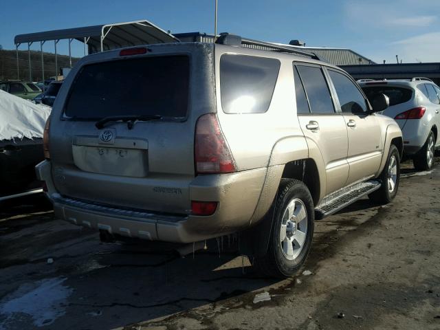 JTEZU14RX40029355 - 2004 TOYOTA 4RUNNER SR SILVER photo 4