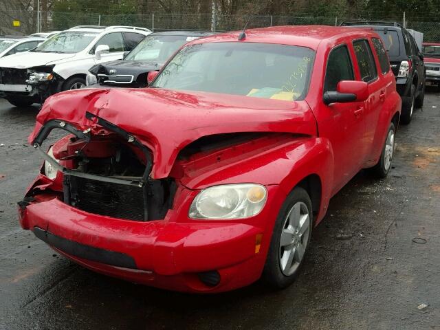 3GNCA23BX9S557367 - 2009 CHEVROLET HHR LT RED photo 2