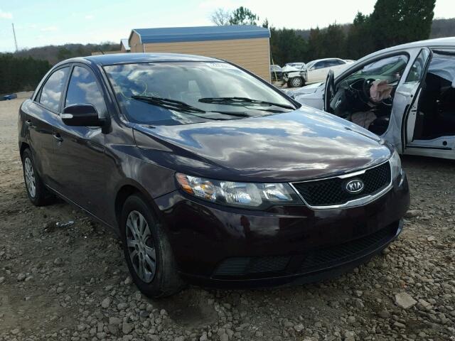 KNAFU4A27A5221828 - 2010 KIA FORTE EX PURPLE photo 1