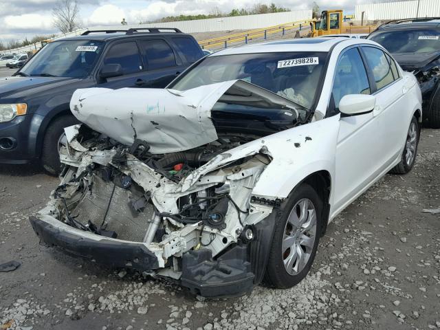 1HGCP2F87AA020115 - 2010 HONDA ACCORD EXL WHITE photo 2