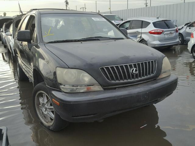 JT6GF10U9Y0073666 - 2000 LEXUS RX 300 BLACK photo 1