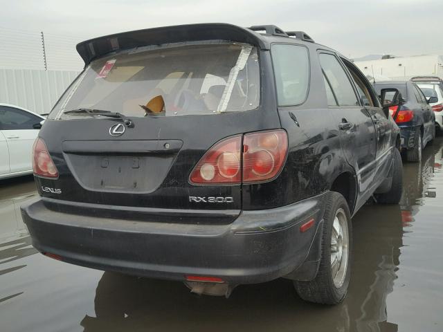 JT6GF10U9Y0073666 - 2000 LEXUS RX 300 BLACK photo 4