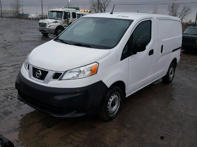 3N6CM0KN4DK690325 - 2013 NISSAN NV200 2.5S WHITE photo 2