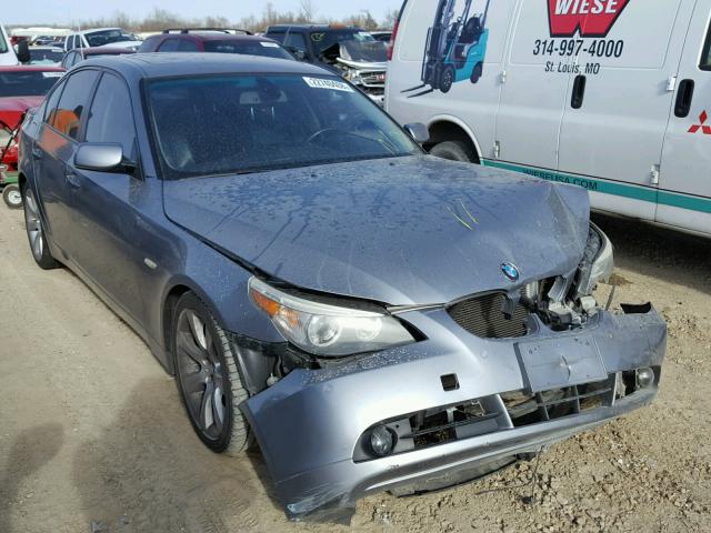 WBANB33535CN65953 - 2005 BMW 545 I GRAY photo 1