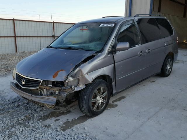 2HKRL1869YH576259 - 2000 HONDA ODYSSEY EX GRAY photo 2