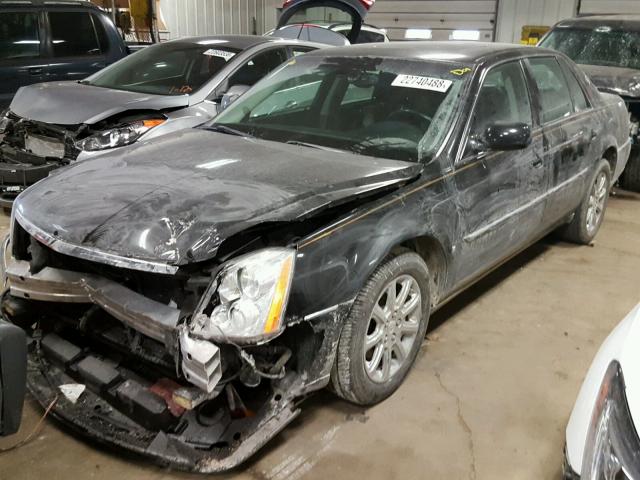 1G6KD57Y88U113496 - 2008 CADILLAC DTS BLACK photo 2