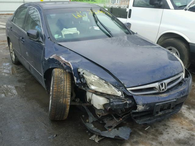 1HGCM66336A036646 - 2006 HONDA ACCORD LX BLUE photo 1