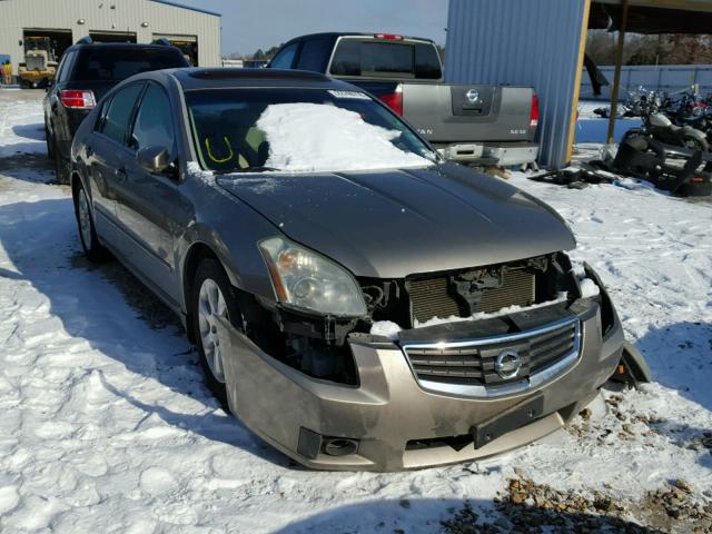 1N4BA41E68C806058 - 2008 NISSAN MAXIMA SE TAN photo 1