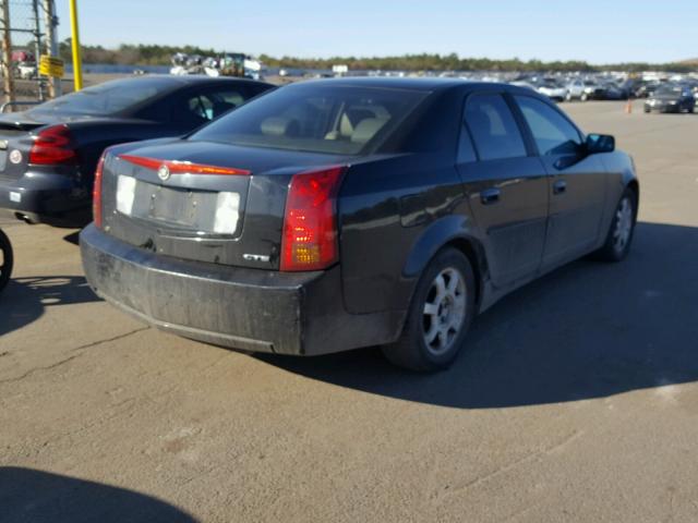 1G6DM57N630157091 - 2003 CADILLAC CTS BLACK photo 4