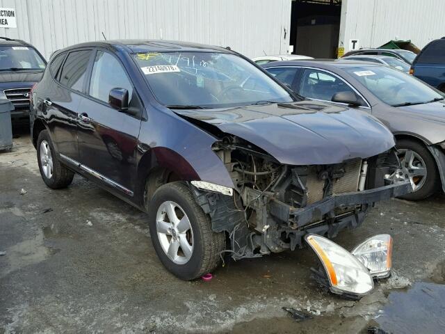 JN8AS5MT9DW013692 - 2013 NISSAN ROGUE S PURPLE photo 1