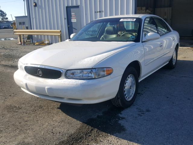 2G4WS55J831270374 - 2003 BUICK CENTURY CU WHITE photo 2