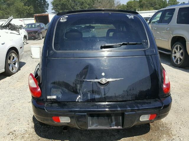 3A4FY58B36T312311 - 2006 CHRYSLER PT CRUISER BLACK photo 9