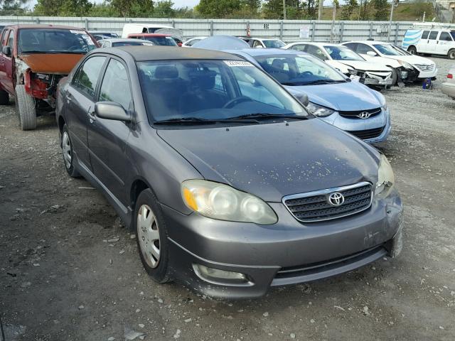 1NXBR32E15Z364786 - 2005 TOYOTA COROLLA CE GRAY photo 1