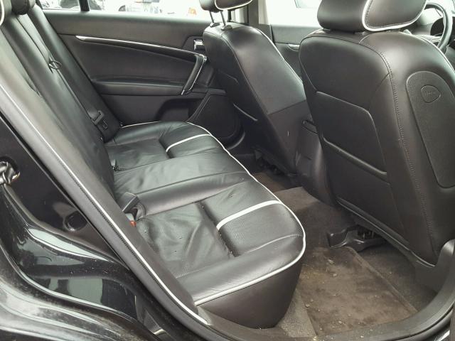 3LNHL2JC5AR605725 - 2010 LINCOLN MKZ შავი ფოტო 6